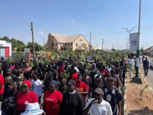 Protests in Jos over Plateau killings