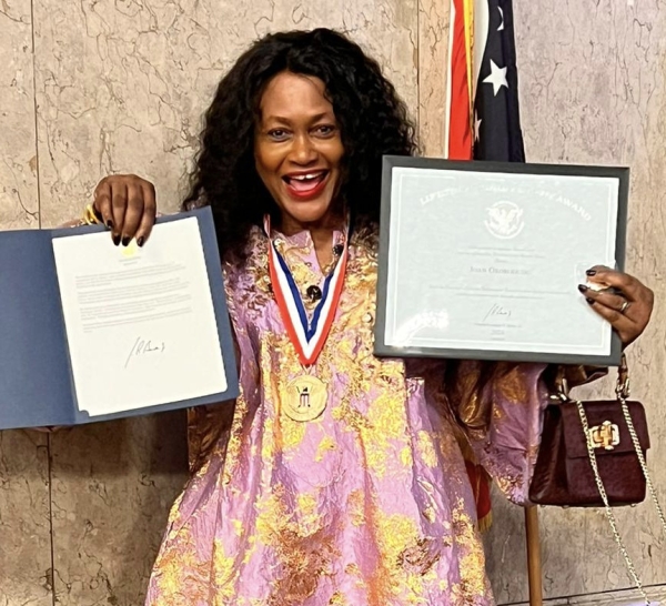 Meet Nigeria’s Joan Okorodudu who received the US Presidential Lifetime Achievement Award