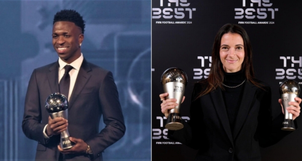 Full List Of 2024 FIFA Football Award Winners As  Vinícius Jr., Aitana Bonmatí Win Best Player Prizes