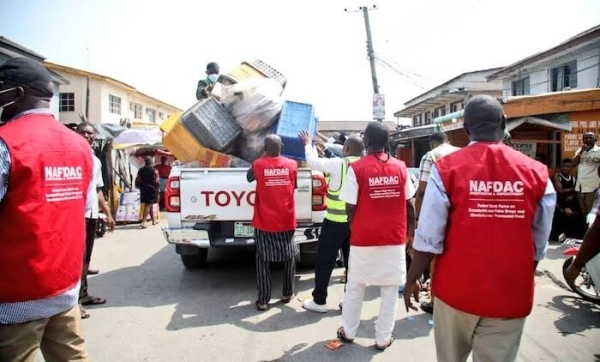 [PRESS RELEASE] NAFDAC Launches Operation Clean Up Aba: Seals Cemetery Market Aba For The Second Time In Two Years And Confiscats Fake Food And Beverages Worth Over Five Billion Naira