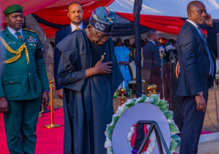 [STATE HOUSE PRESS RELEASE] President Tinubu Offers Scholarships, Housing to Families of Slain Soldiers
