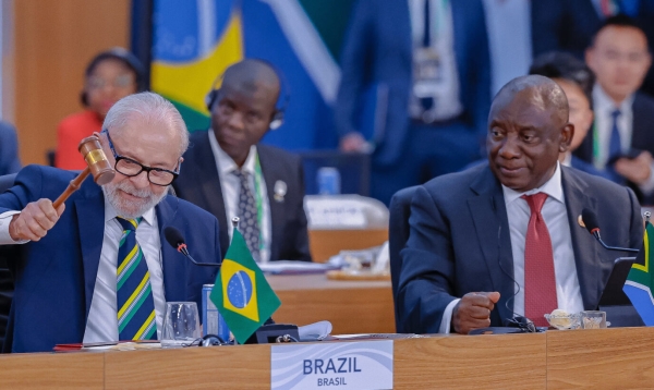 South Africa takes over leadership of G20 from Brazil