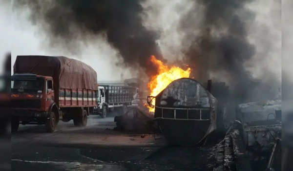 15 feared dead in Enugu fuel tanker explosion