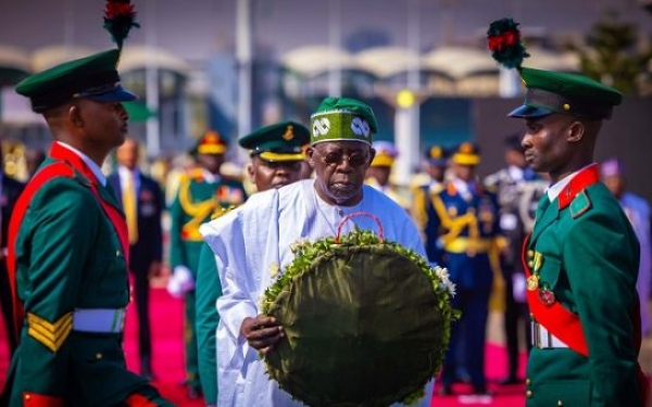 Armed Forces Remembrance Day: Tinubu urges Nigerians to shun violence, promote unity