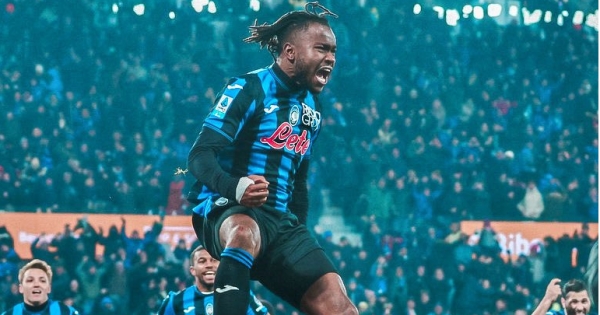 Lookman’s winner against Milan sends Atalanta top of Serie A