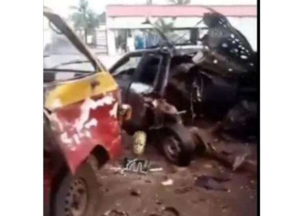 Scores Injured As CNG-Powered Vehicle Explodes In Edo