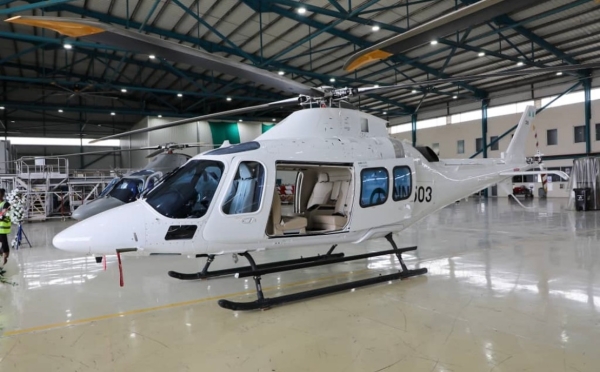 Nigeria Navy takes delivery of three new helicopters