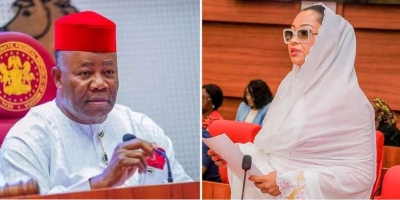 Natasha accuses Akpabio of sexual harassment, Senate President denies claim