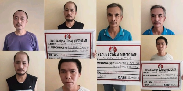 Nigerian Court Jails Four Chinese Nationals 20 Years Over Illegal Mining In Plateau