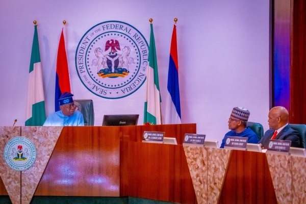 [STATE HOUSE PRESS RELEASE] President Tinubu Inaugurates Presidential Economic Coordination Council (PECC), Rolls Out Measures To Strengthen The Economy  