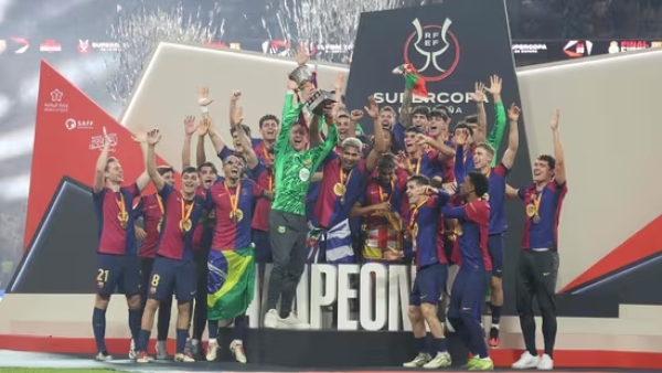 Barcelona Thrash Real Madrid To Win Spanish Super Cup