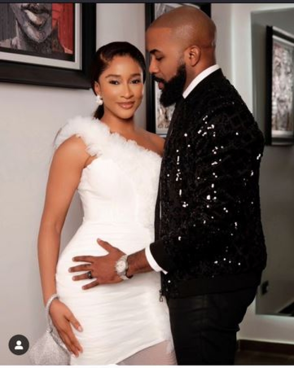 Banky W Confirms Birth Of Second Baby Boy With Wife, Adesua Etomi