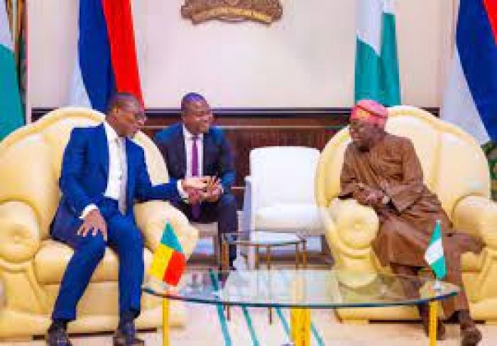 [STATE HOUSE PRESS RELEASE] President Tinubu Receives President Patrice Talon of Benin Republic, Says Cooperation Imperative for Economic Prosperity in West Africa