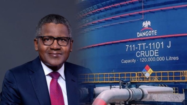 Dangote refinery reduces petrol price to N835/litre
