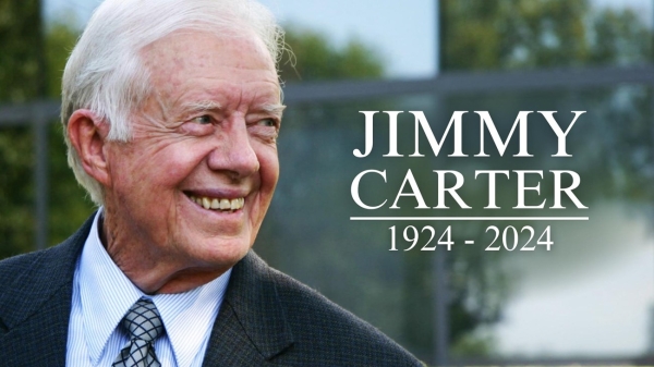 Ex-US president, Jimmy Carter, dies at 100